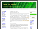 screenshot ofEco Services - Green Business, Blog and Products