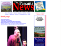 screenshot ofPanama News - Online English Language Newspaper