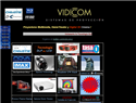 screenshot of VidiCom - Proyectores Costa Rica