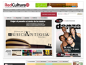 screenshot ofRed Cultura - Compartiendo la cultura de Costa Rica