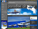 screenshot of Costa Rica Air Charters, Charter, Private, Domestic,  International Flights