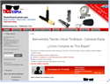 screenshot of Tico Espia - Costa Rica's Official Virtual Store of Spy Cameras