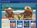 screenshot ofCaliente Resorts - Clothing Optional Resorts