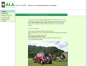 screenshot ofAla Car Rental Costa Rica - Rent a Car in San Jose