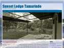 screenshot of Sunset Lodge Tamarindo