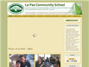screenshot of La Paz Community School - Guanacaste, Costa Rica