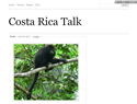 screenshot of Costa Rica Talk