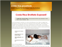 screenshot of Costa Rica Prostitutes & Brothels Guide