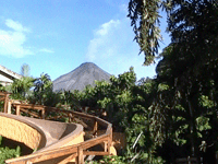 Arenal Volcano Smoking Vapor – Level 3 Alert