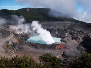 Costa Rica’s Volcano Poas Eruptes