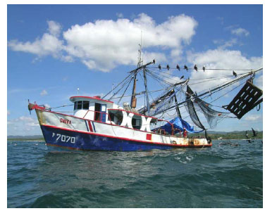 Costa Rica Commercial Fishing Fleet Is being Tracked by Satellite