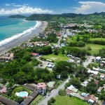 Jaco Beach, Costa Rica, from south to north